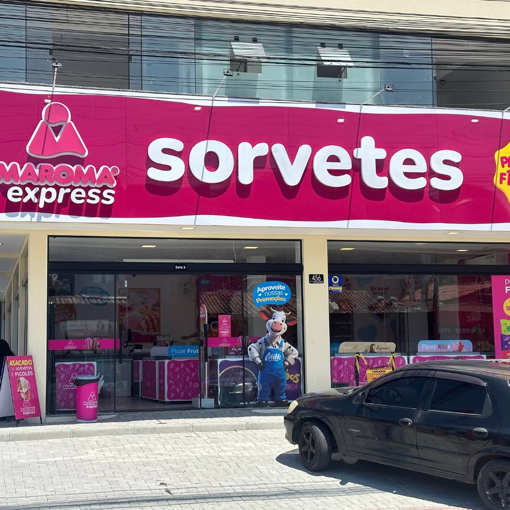 Fachada de loja Maroma Express