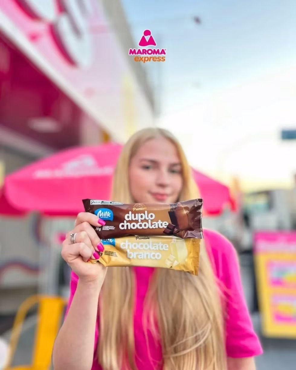 Picolé Duplo Chocolate Maroma